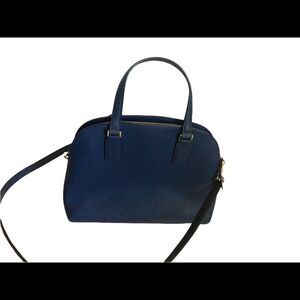 KATE SPADE,Crossbody/Top Handle Bag, Blue,with dust bag and care instructions